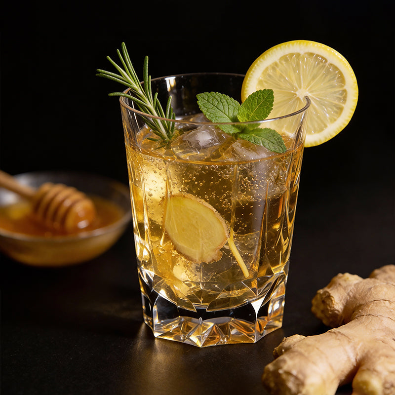 3 Easy Mocktails to Make in Crystal Glasses