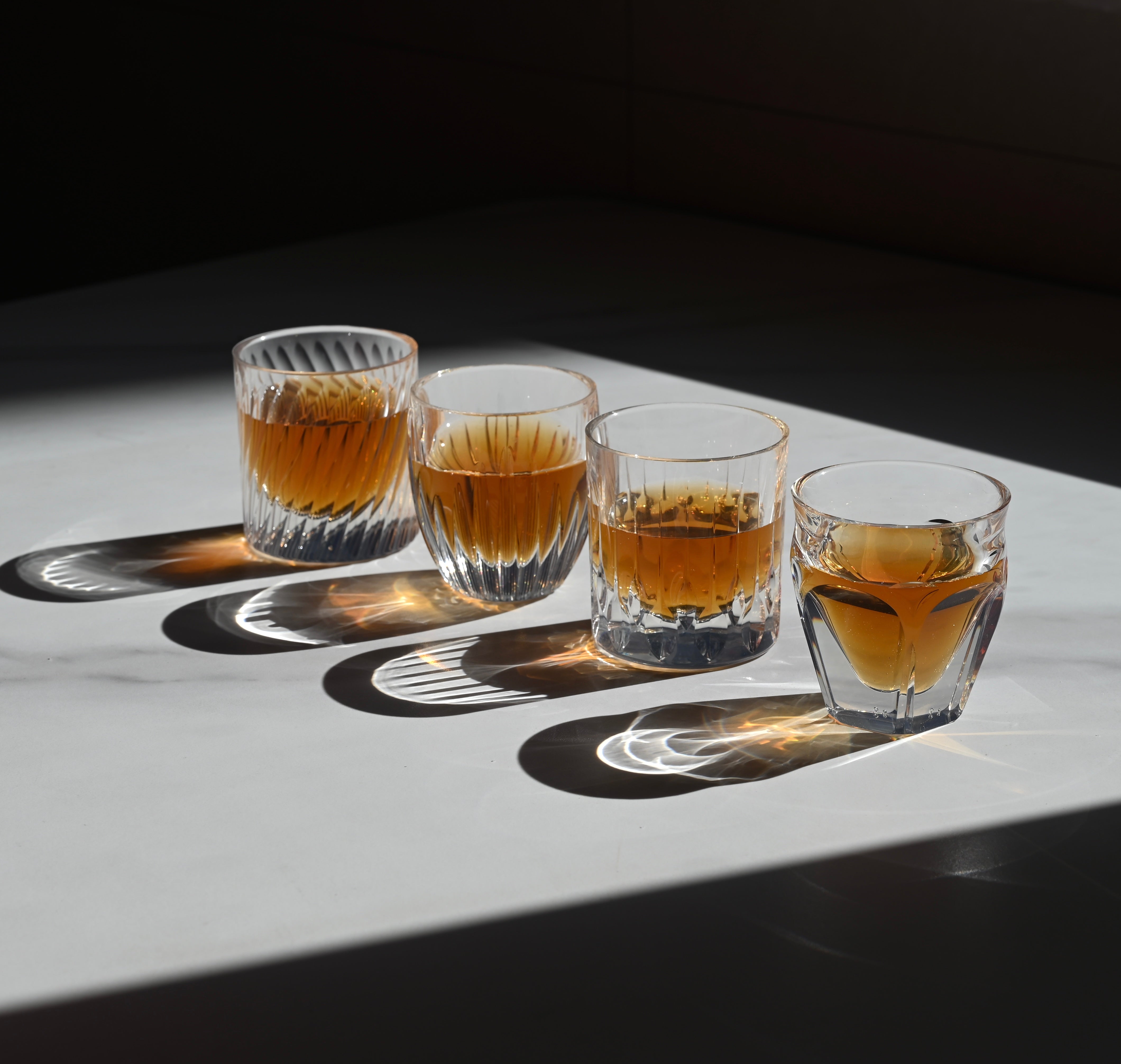 NOVAZ Crystal Petite flexible crystal-like silicone glass for small drinks and desserts, 75–100 ml